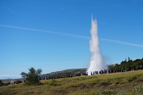 Reykjavik: Gouden Cirkel & Langjökull per jeep