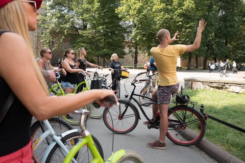 Cracovia: Tour de 3 horas en grupo pequeño en bicicleta eléctrica