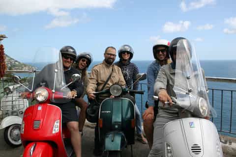 Sorrento: Full-Day Amalfi Vespa Tour