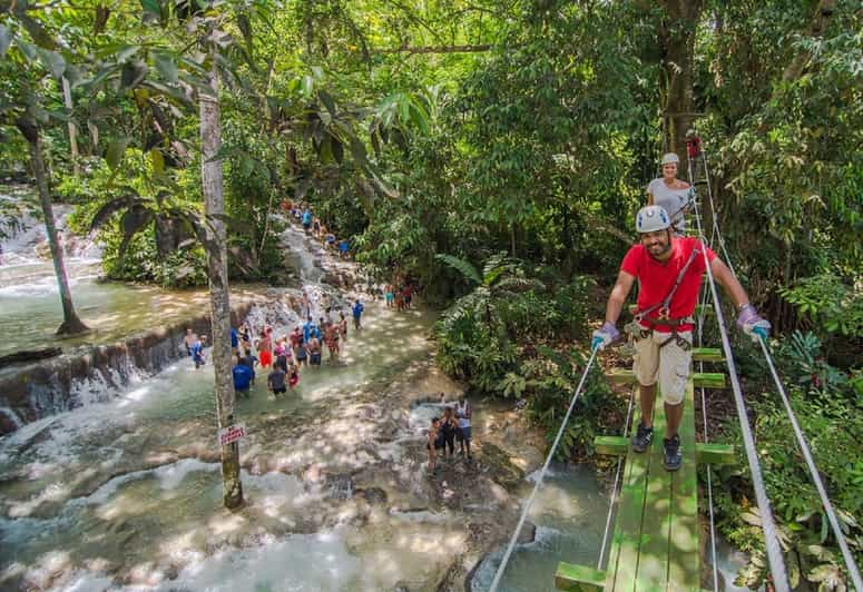 Zip Line Ver Och Kl Ttra Dunns River Falls Getyourguide