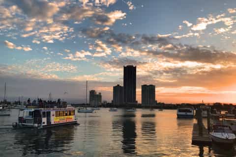 Croisière sur la Gold Coast Sunset River