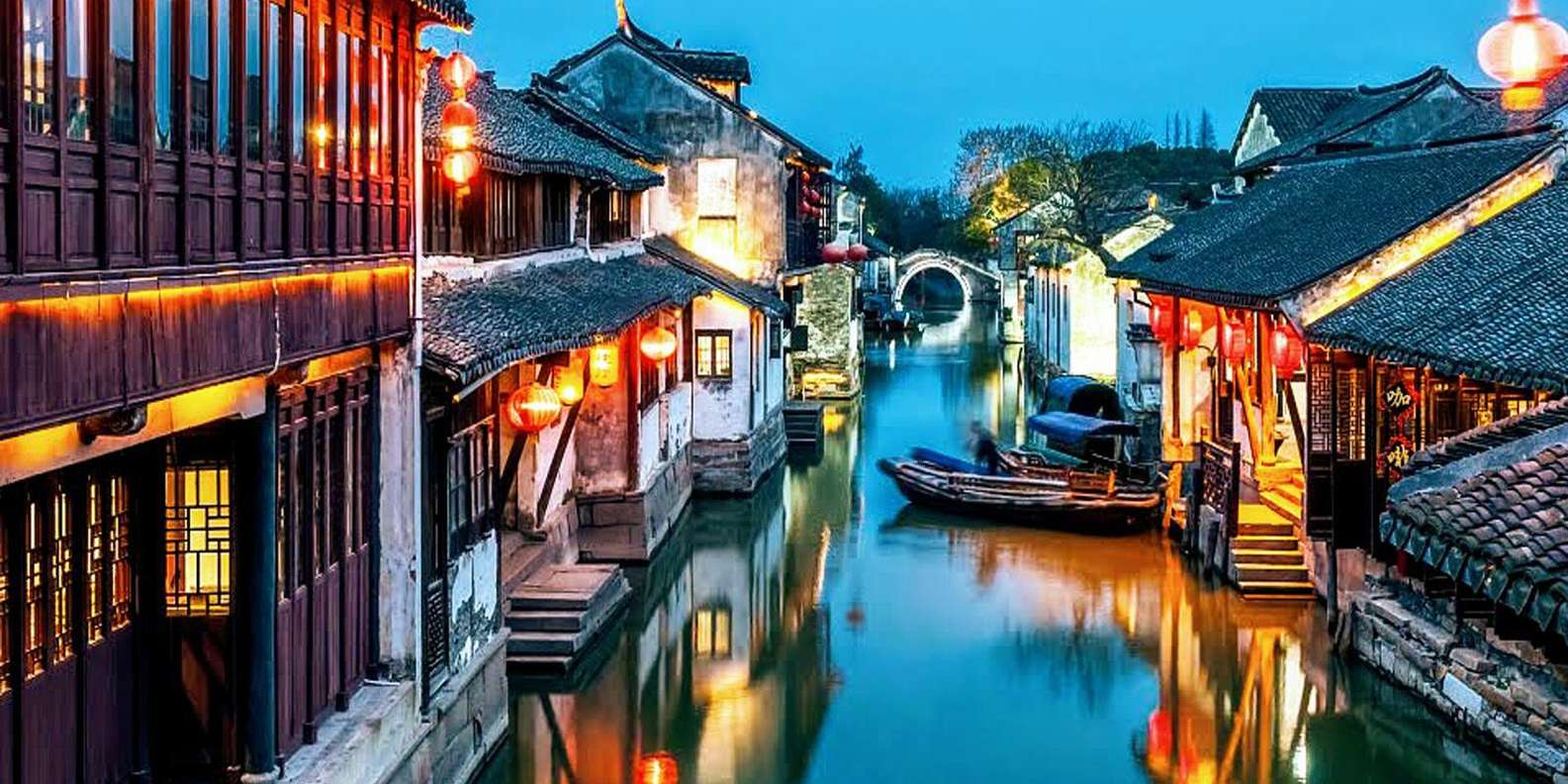 Su Zhou and Zhou Zhuang Water Village Day Tour