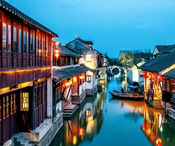 Su Zhou and Zhou Zhuang Water Village Day Tour
