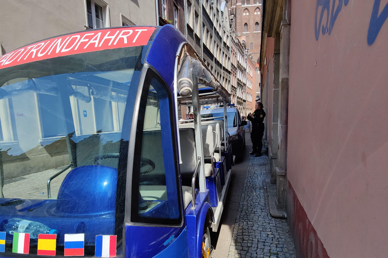 Danzig: VIP Stadtführung Golf Cart 2h+Gradowa Hill View PointDanzig: VIP City Sightseeing Tour Golf Cart 2h+Gradowa Hügel