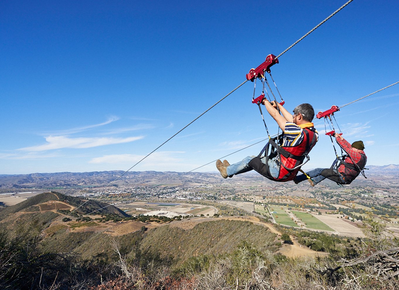 Santa Barbara: Zipline-tur med 4x4 Humvee-kørsel