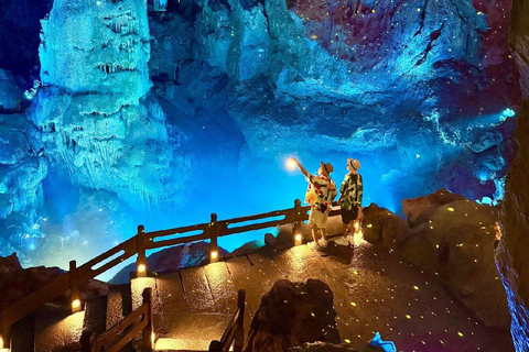 Yellow Dragon Cave Day Tour – Underground Karst Adventure