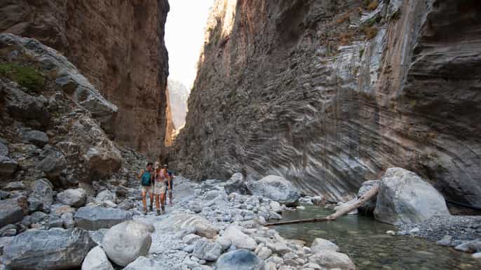 samaria gorge day trip from agia pelagia heraklion malia