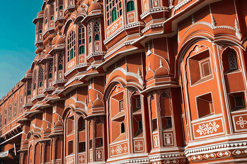 From Delhi: Private 6-day Golden Triangle Tour with VaranasiTour without Accommodation