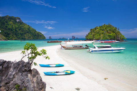 Krabi: 4 Islands Day Trip by Speedboat Including Lunch Box Krabi: 4 Islands Day Trip by Speedboat Including Lunch