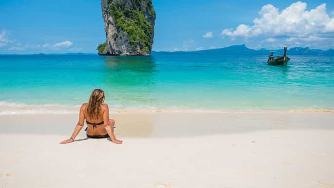 krabi 4 islands day trip by speedboat including lunch box
