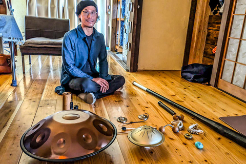 Beppu: Sound Bath Wellness Retreat at Ocean View Studio Private Sound Bath Wellness Retreat at Ocean View Studio