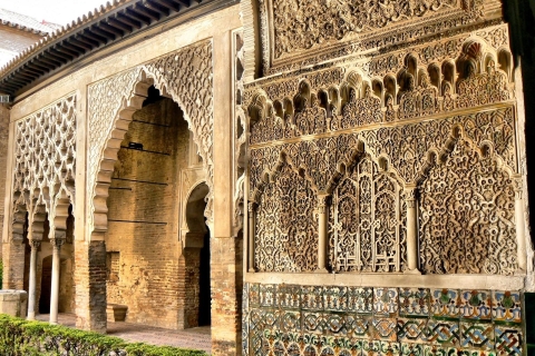 Sevilla: Kathedrale, Giralda und Alcázar 3,5-stündige geführte TourGruppentour auf Spanisch