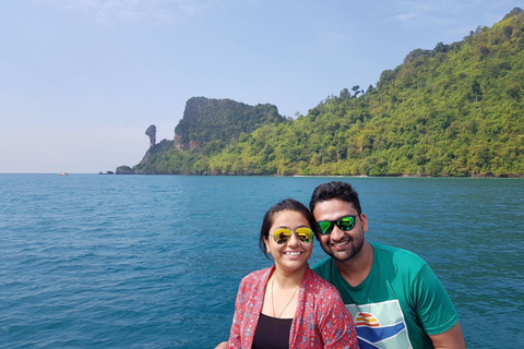 Krabi: 4 Islands Day Trip by Speedboat Including Lunch Box Krabi: 4 Islands Day Trip by Speedboat Including Lunch