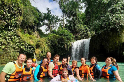 Cebu: Avventura di canyoning alle cascate Kawasan con trasferimenti