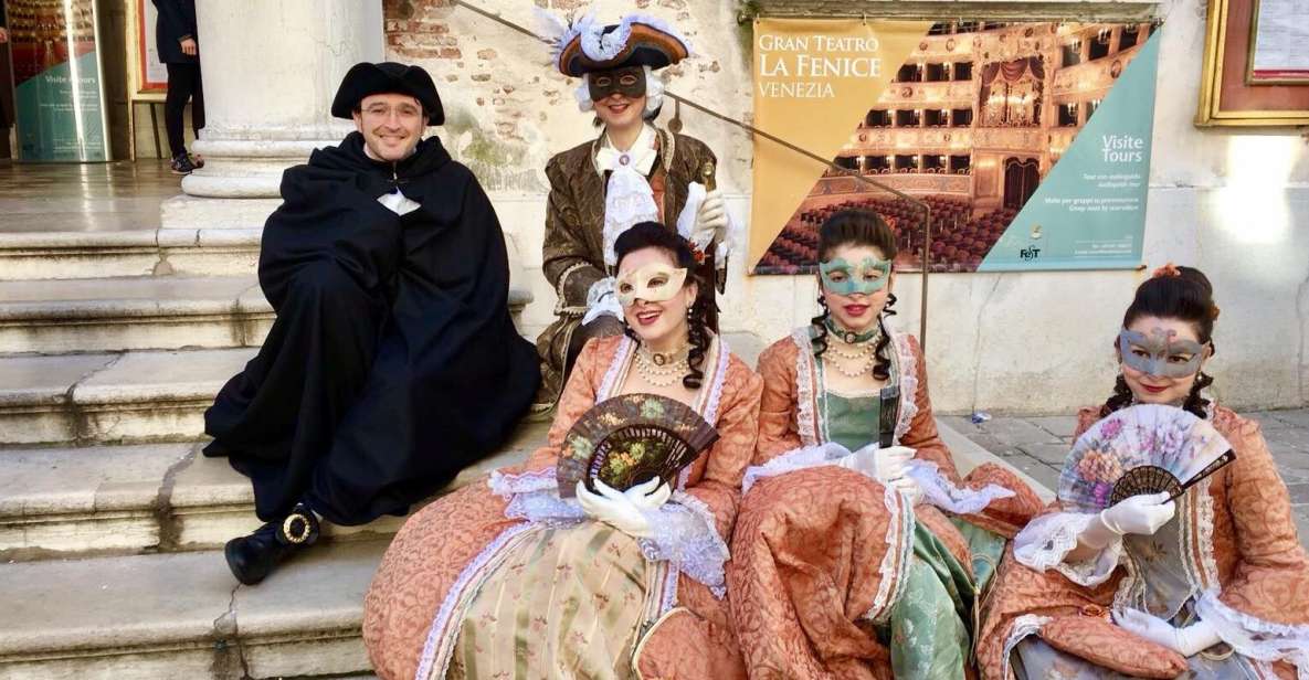 Venedigkarnevalens hemligheter och Casanovas liv - rundtur