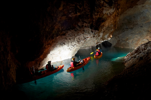 Da Bled: tour con kayaking sotterraneo di un giorno