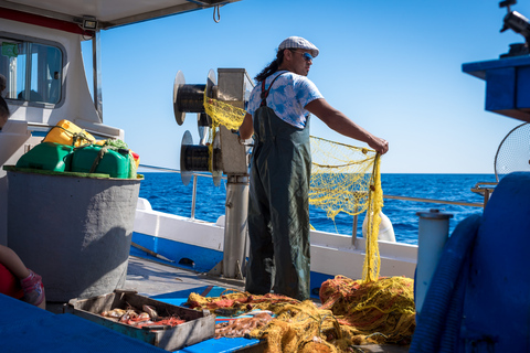 Santorini: traditionele visreis en lunch met verse vis