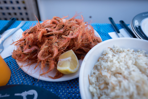 Santorini: battuta di pesca tradizionale e pranzo con pesce