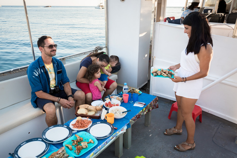 Santorini: viaje de pesca tradicional y almuerzo de pescado fresco