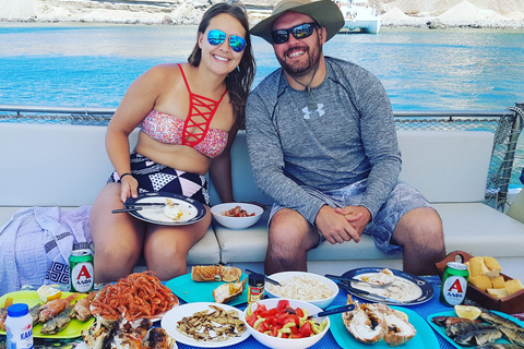 Santorini: Traditionell fisketur och lunch med färsk fisk