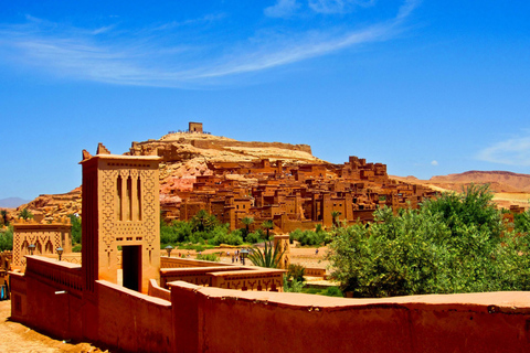 Depuis Marrakech : visite à Aït-ben-Haddou et Atlas