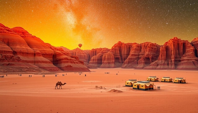 Volledige Jordanië 8 dagen: cultuur en woestijn met gids in het Italiaans