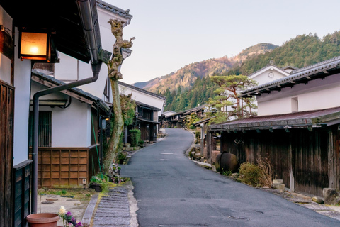 De Nagoya: Enakyo, Magome-juku e Tsumago-juku 1D excursão de ônibusInglês (8:20 Meetup)