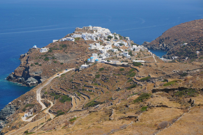 Crociera privata in motoscafo sulla costa meridionale dell&#039;isola di Sifnos