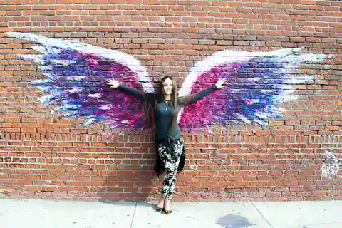 Los Angeles - en privat Privat graffititur i Arts District