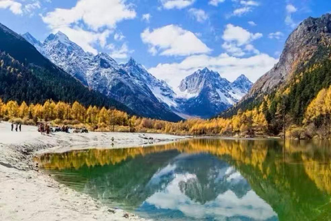 Bipenggou and Dagu Glacier Entry Tickets Admission + Sightseeing Bus