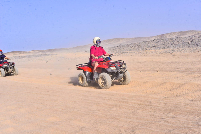 Hurghada: Quad Bike Adventure with Hotel Transfers Pick up Outside hurghada