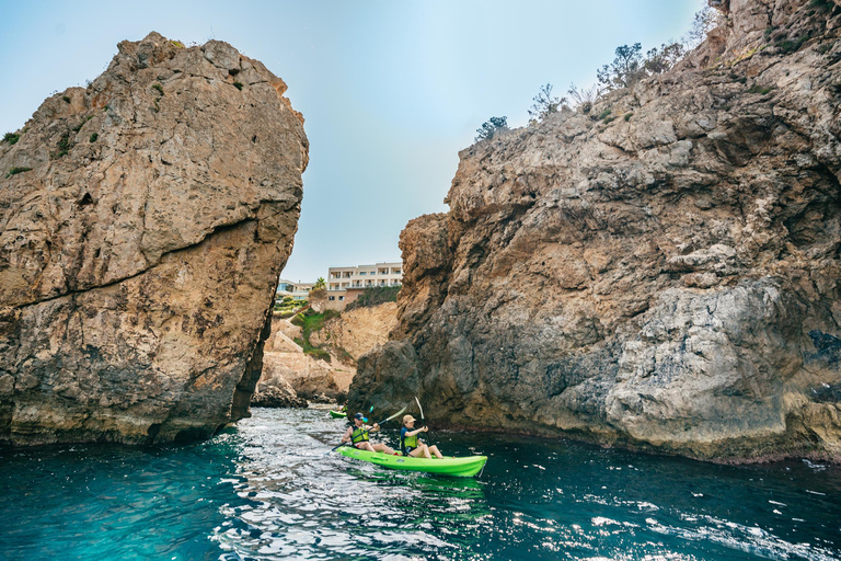 Santa Ponsa: Marine Reserve Kayak Tour Tour with Meeting Point