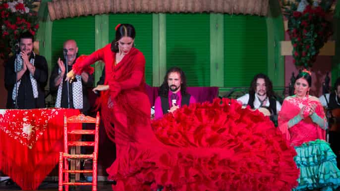 flamenco show at el palacio andaluz with optional dinner