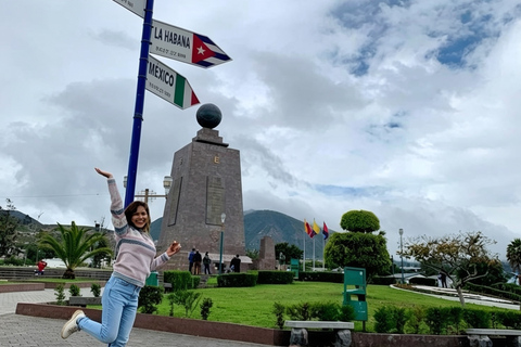 Quito: Mitad del Mundo and Mindo, birds, 7 waterfalls, cable car, butterfly farm