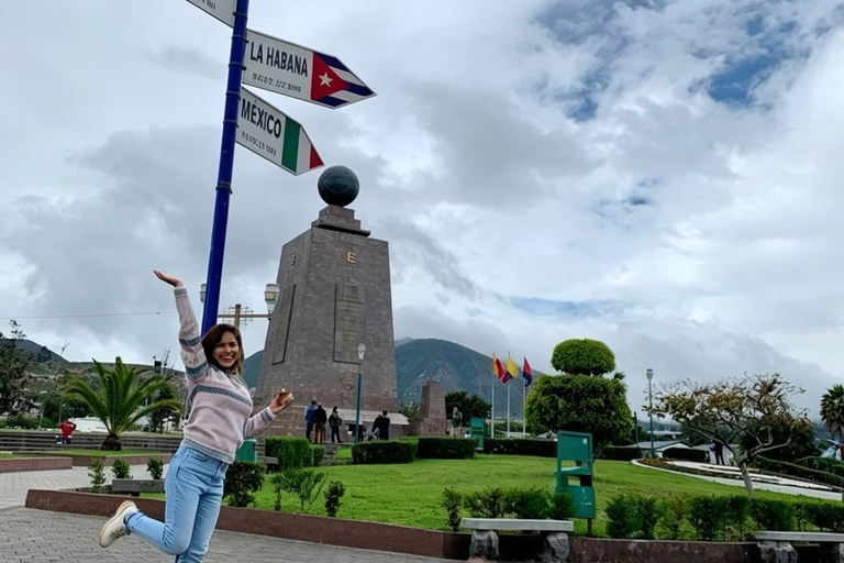 Quito: Mitad del Mundo and Mindo, birds, 7 waterfalls, cable car, butterfly farm
