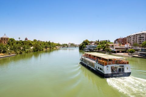Sevilla: stadsboottocht door de rivier de Guadalquivir