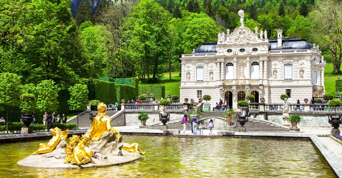 From Munich: Neuschwanstein & Linderhof Castle Full-Day Trip