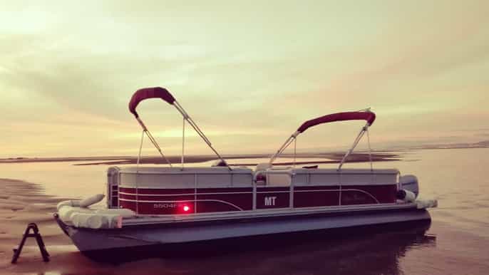passeio romântico ao pôr do sol na ria formosa a partir de faro