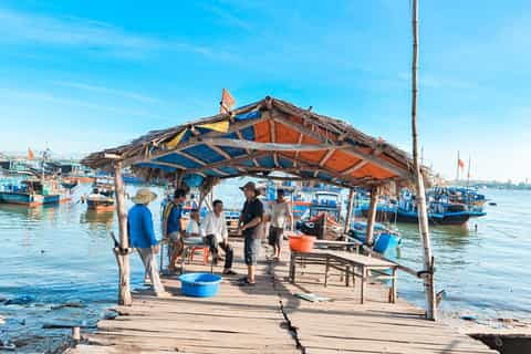 hoi an farming and fishing tour by electric scooter