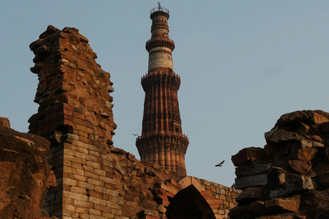 德里：古特卜塔遗产之夜导览之旅库塔布塔灯光音乐秀全包车游