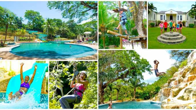 aqua thrill seekers pass (with lunch and open bar)