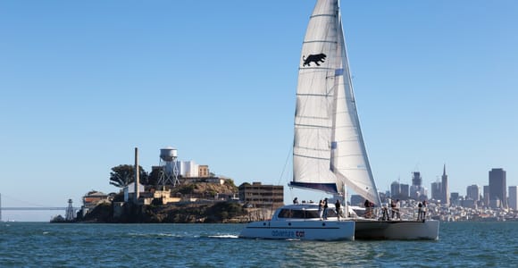 San Francisco: Golden Gate Bridge Cruise und Alcatraz Tour