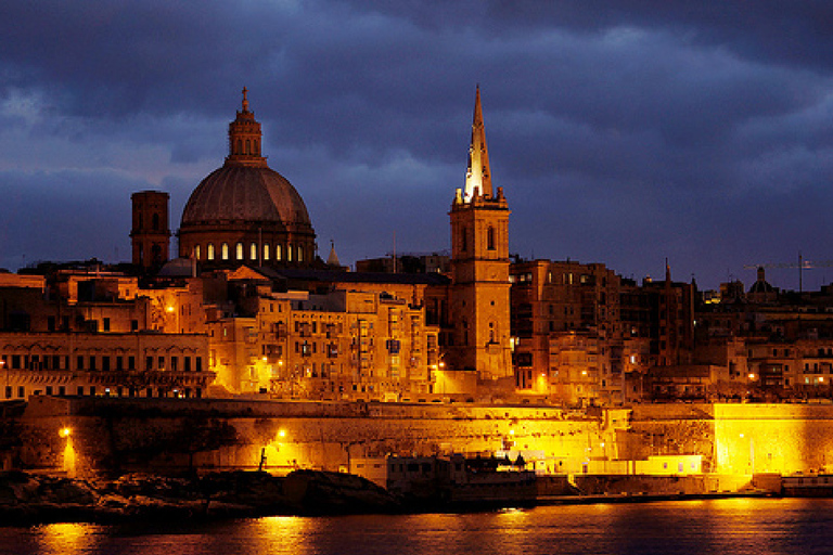 Recorrido nocturno por La Valeta, Mdina y Mosta