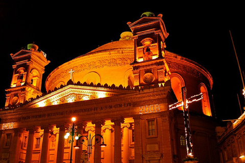 Valletta, Mdina i Mosta: Wycieczka nocna