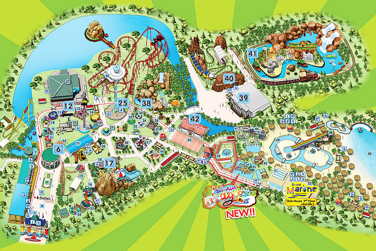 Siam Amazing Park: Water Park Ticket and Buffet Lunch