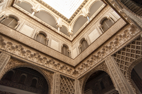 Seville: Alcázar and Cathedral Entry Ticket and Guided Tour Shared Tour in French