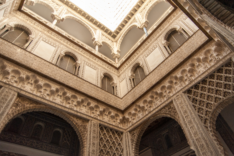 Seville: Alcázar and Cathedral Entry Ticket and Guided Tour Shared Tour in Italian