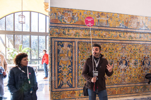 Seville: Alcázar and Cathedral Entry Ticket and Guided Tour Shared Tour in French