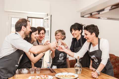athens food market walk cooking class and lunch
