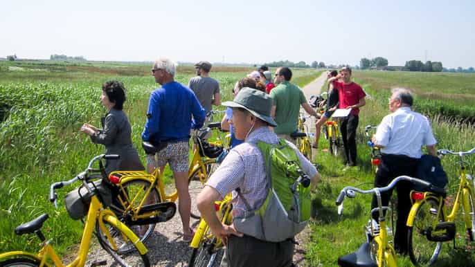 tour in bici di mezza giornata nella campagna da amsterdam